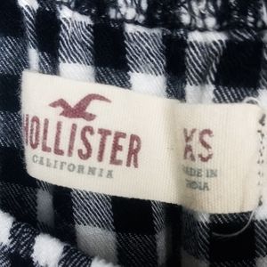 Hollister Dress XS Checkered/Plaid